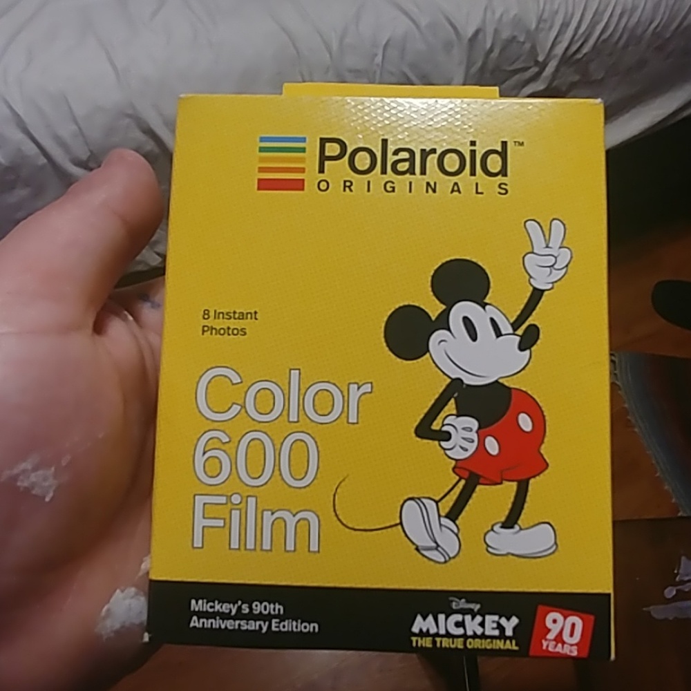 Mickey's 90th Birthday Polaroid 600 Film